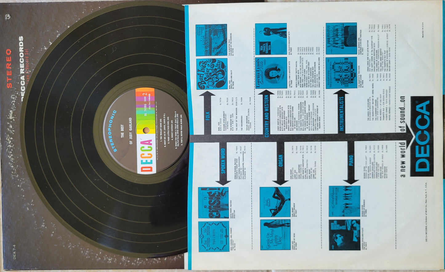 LP Record - The Best of Judy Garland