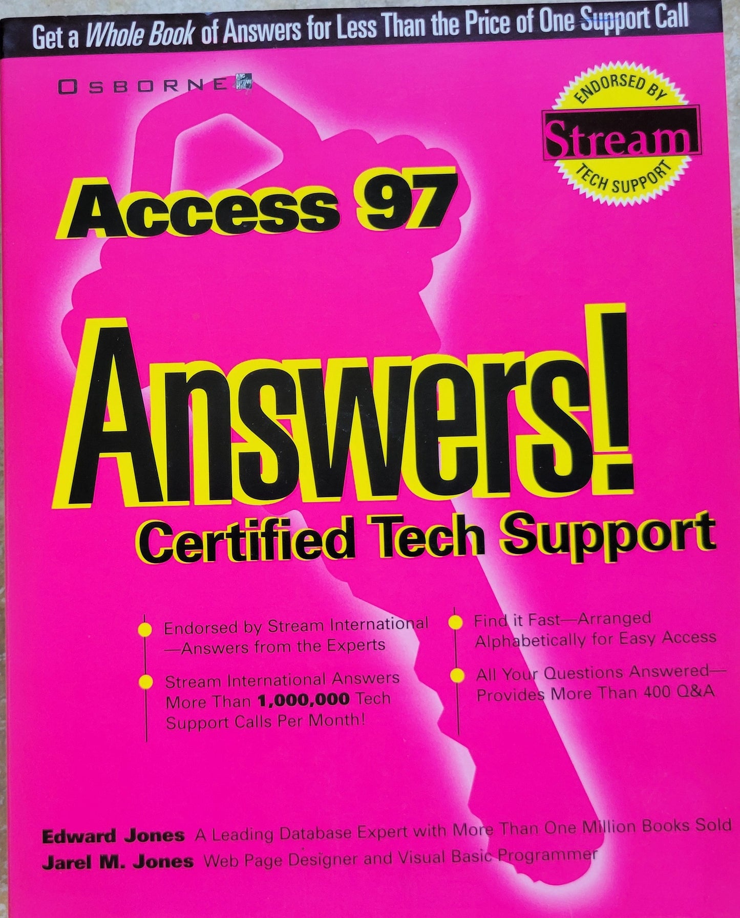 Vintage - Microsoft Access 97 Answers!