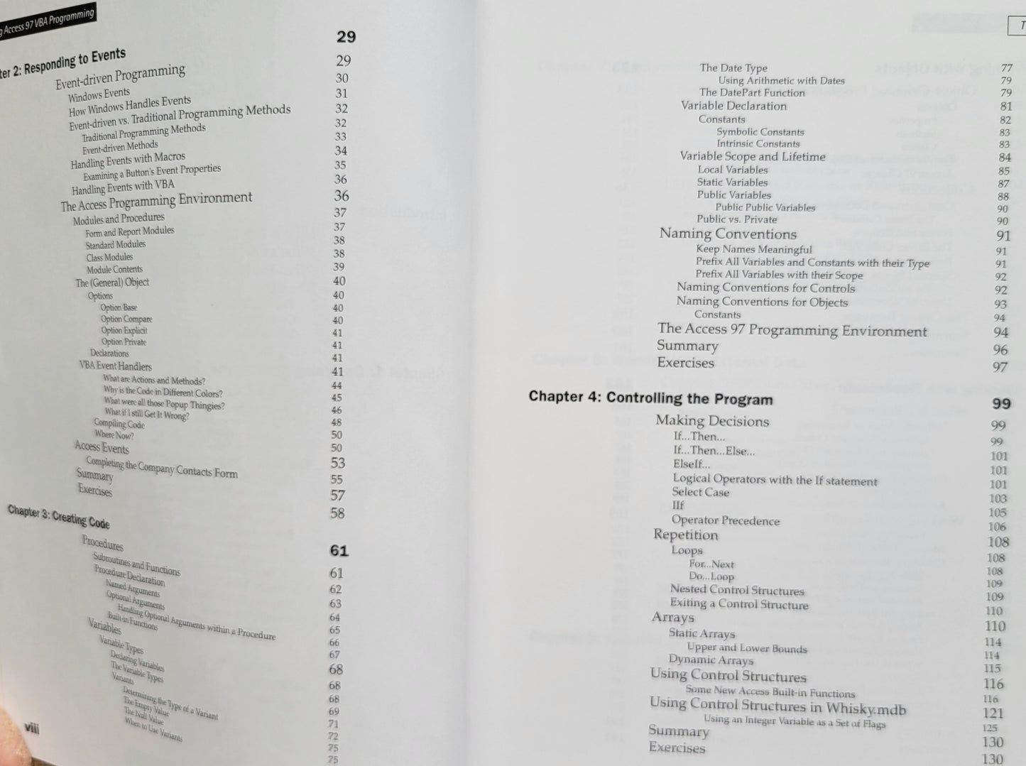 Vintage - Beginning Microsoft Access 97 VBA Programming