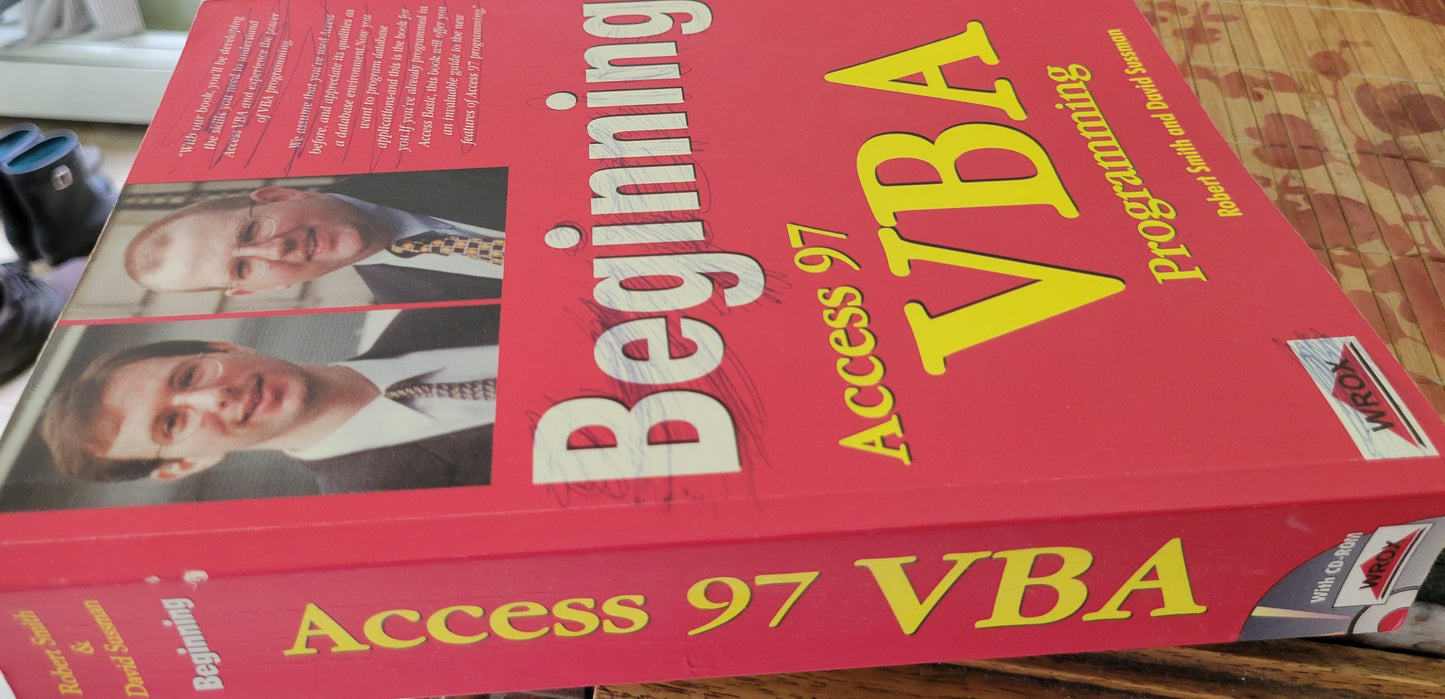 Vintage - Beginning Microsoft Access 97 VBA Programming