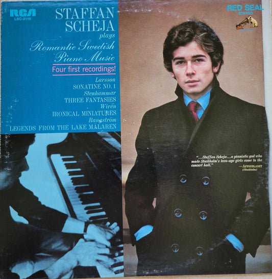 LP Record - Staffan Scheja Plays Romantic Swedish Piano Music