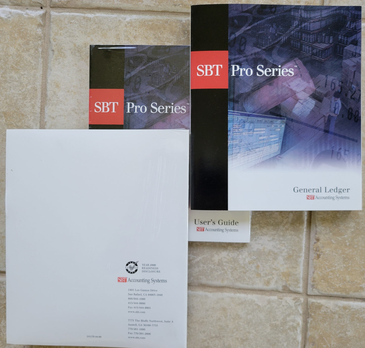 4. SBT Pro Series: Technical Reference, General Ledger, User's Guide