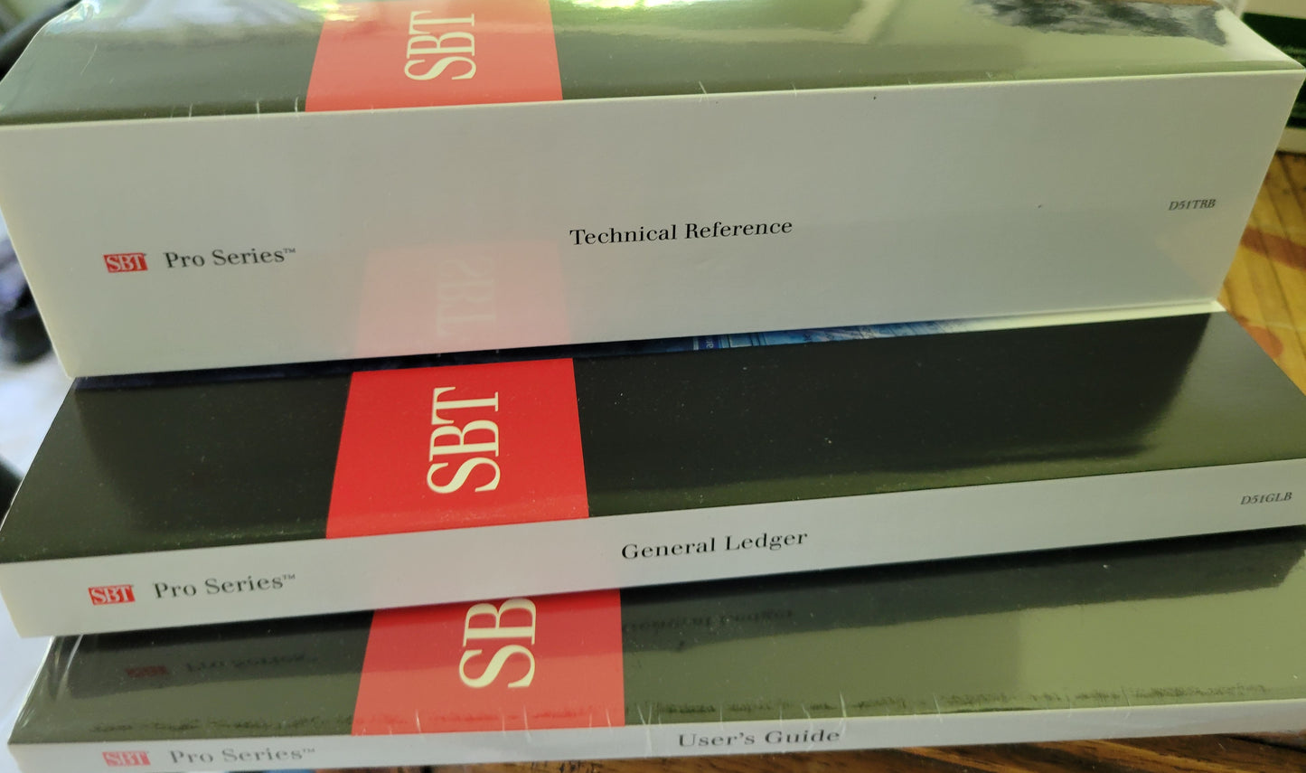 4. SBT Pro Series: Technical Reference, General Ledger, User's Guide