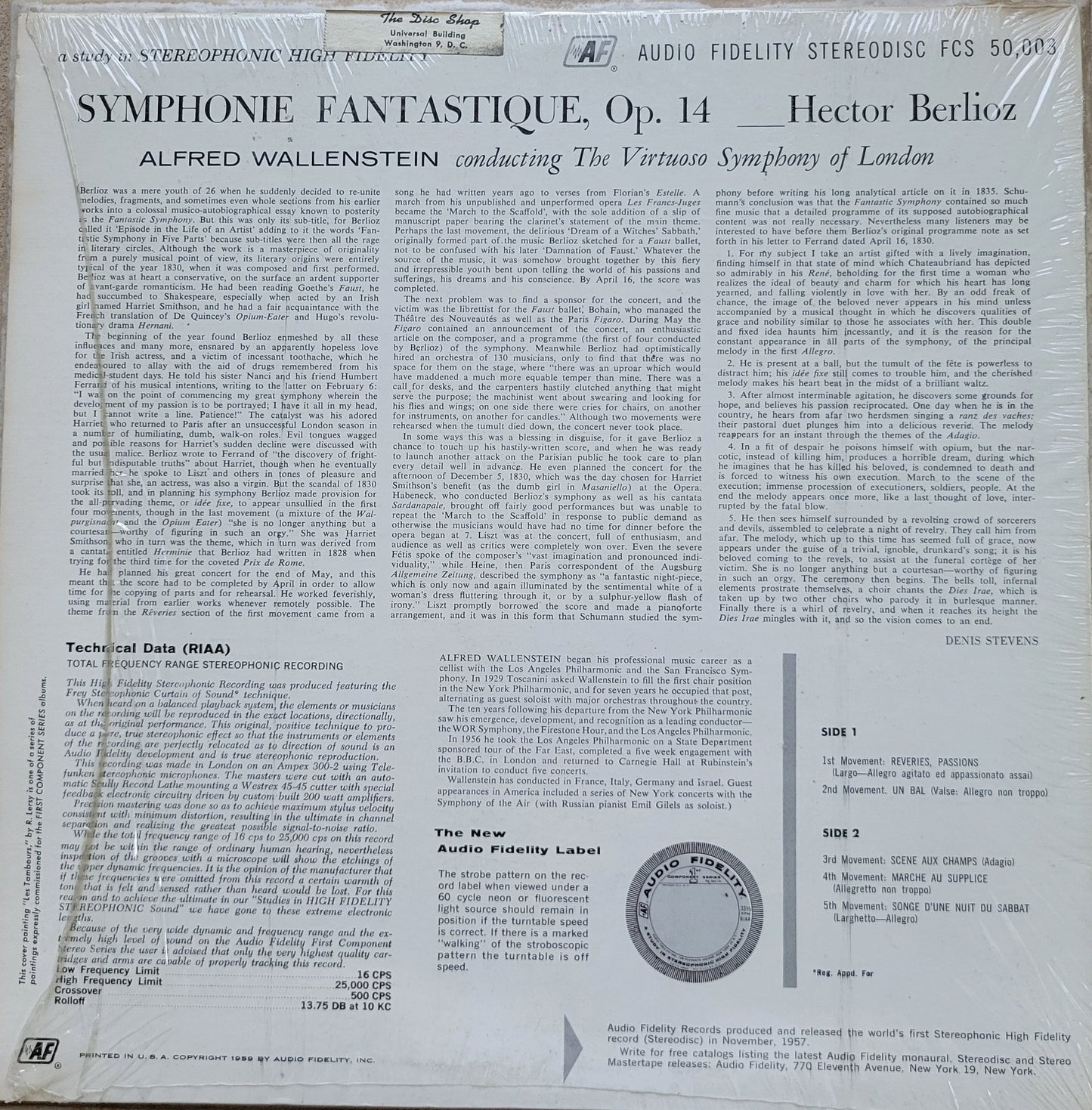 LP Record - Berlioz: Symphonie Fantastique