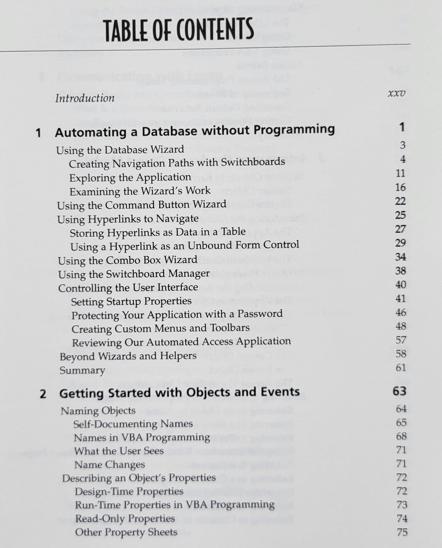 Vintage - Microsoft Access 2000 VBA Handbook