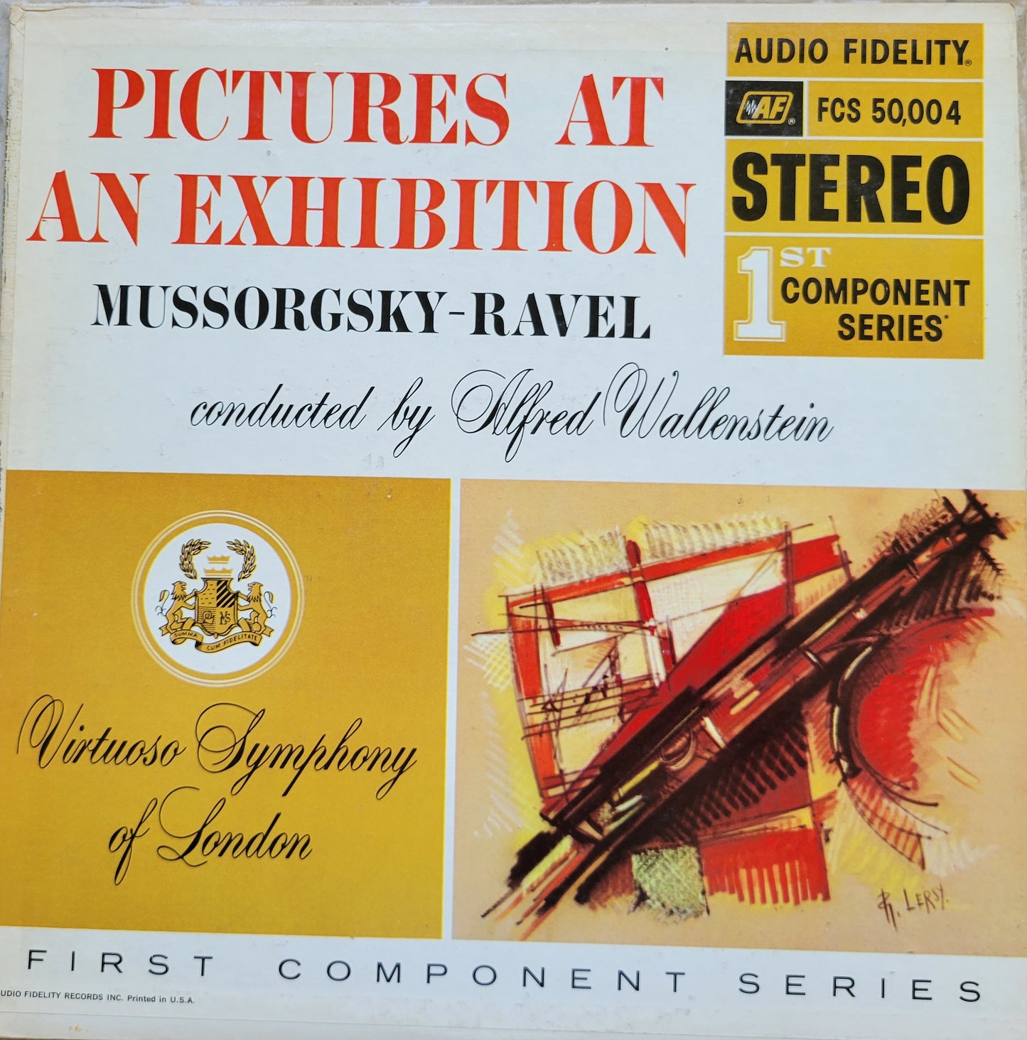 LP Record - Mussorgsky-Ravel, Pictures At An Exhibition