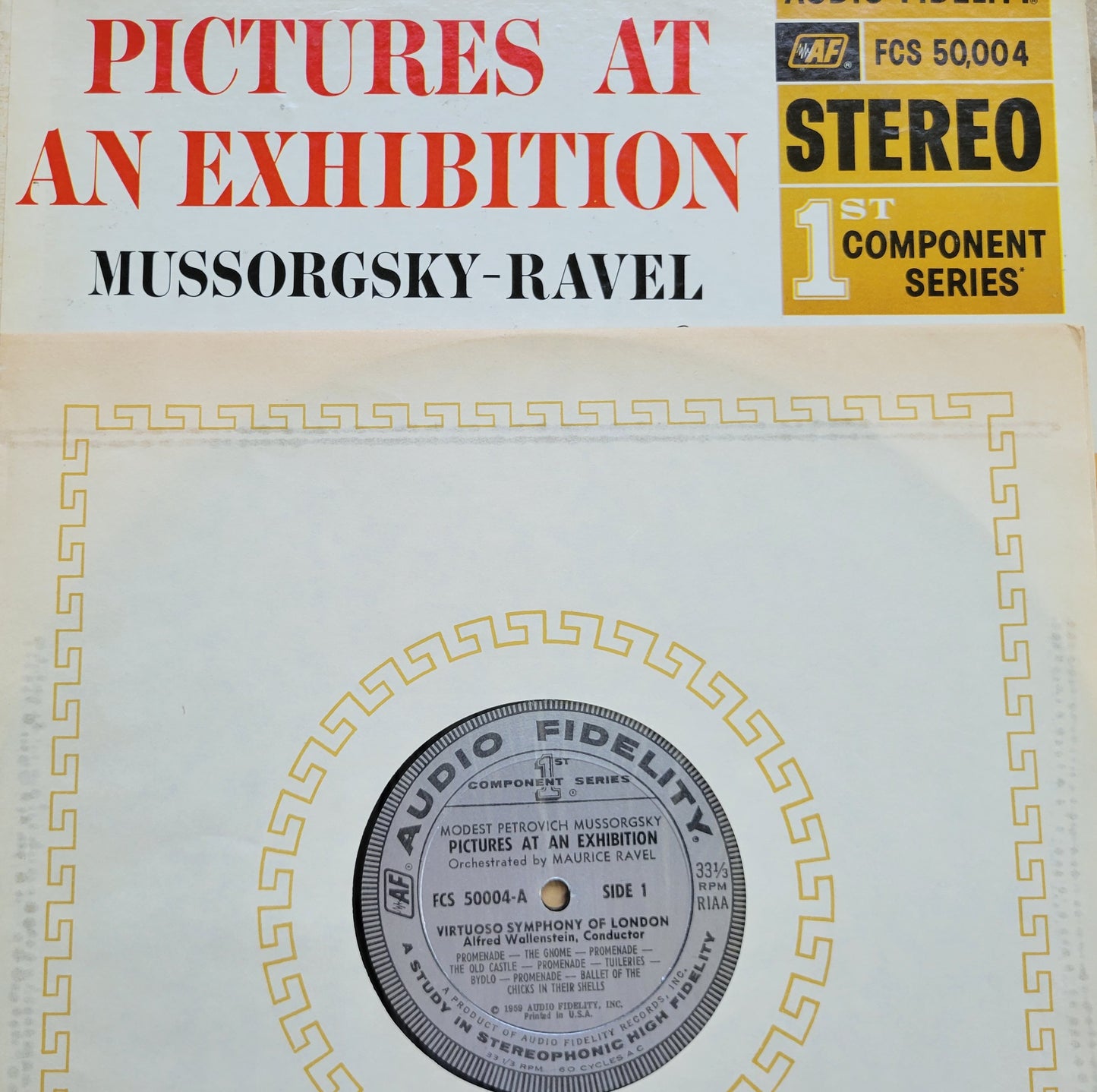 LP Record - Mussorgsky-Ravel, Pictures At An Exhibition