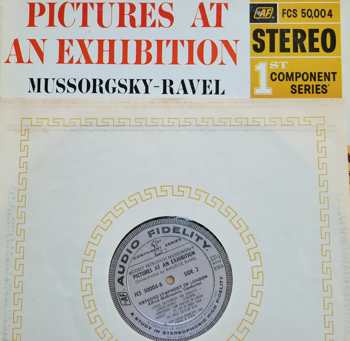 LP Record - Mussorgsky-Ravel, Pictures At An Exhibition
