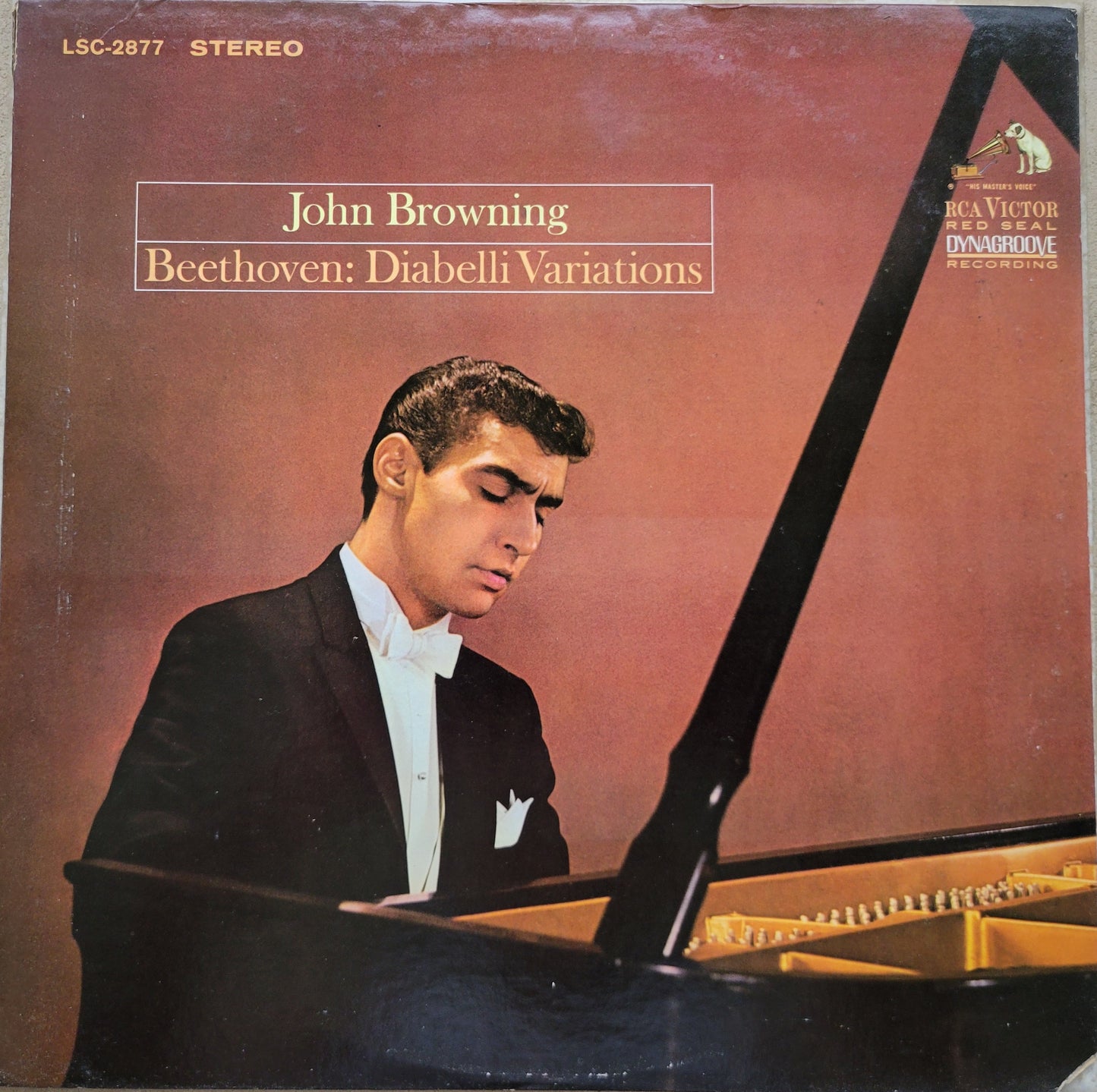 LP Record - John Browning: Beethoven, Diabelli Variations