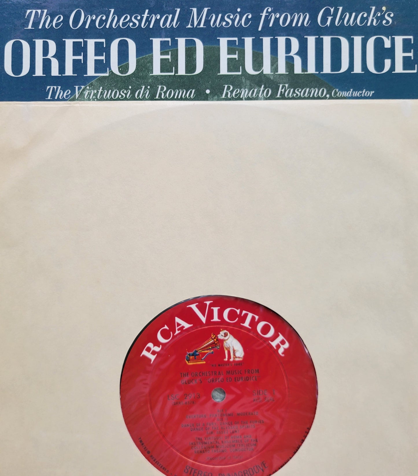 LP Record - Gluck's: Orfeo Ed Euridice