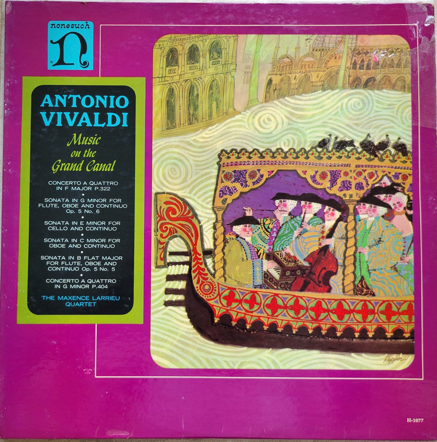 LP Record - Antonio Vivaldi: Music on the Grand Canal