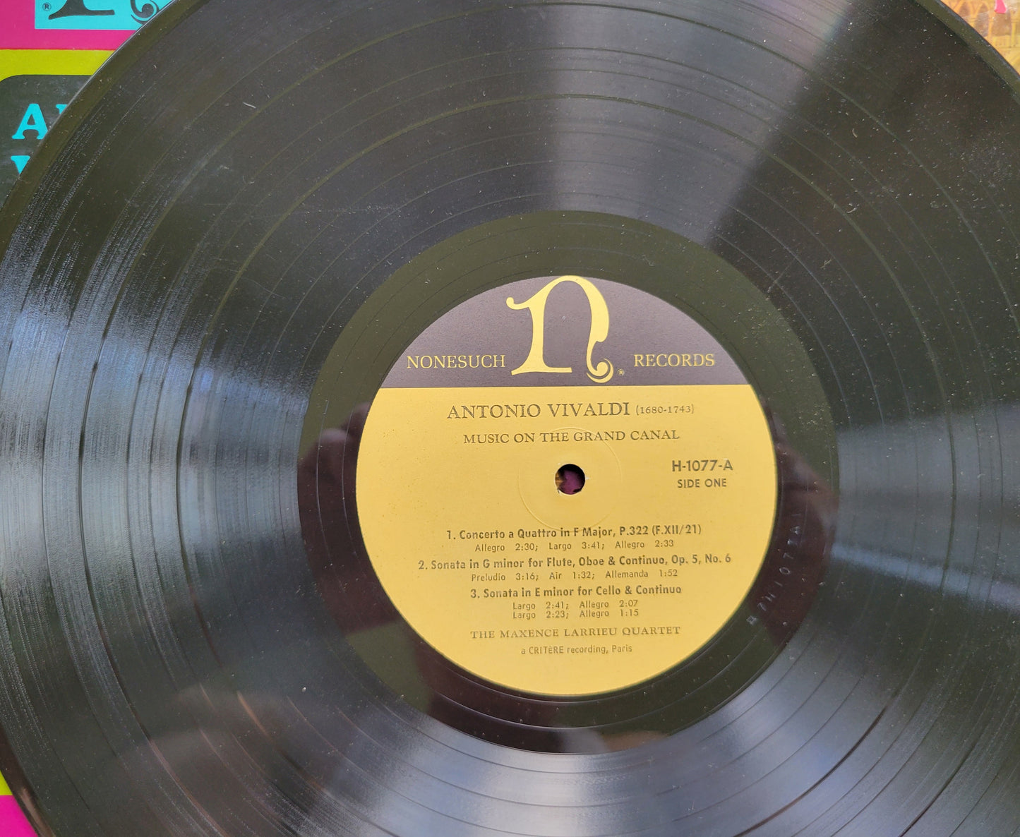LP Record - Antonio Vivaldi: Music on the Grand Canal
