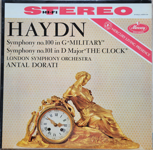 LP Record - Haydn: Symphony No. 100 (Military) and 101 (The Clock)