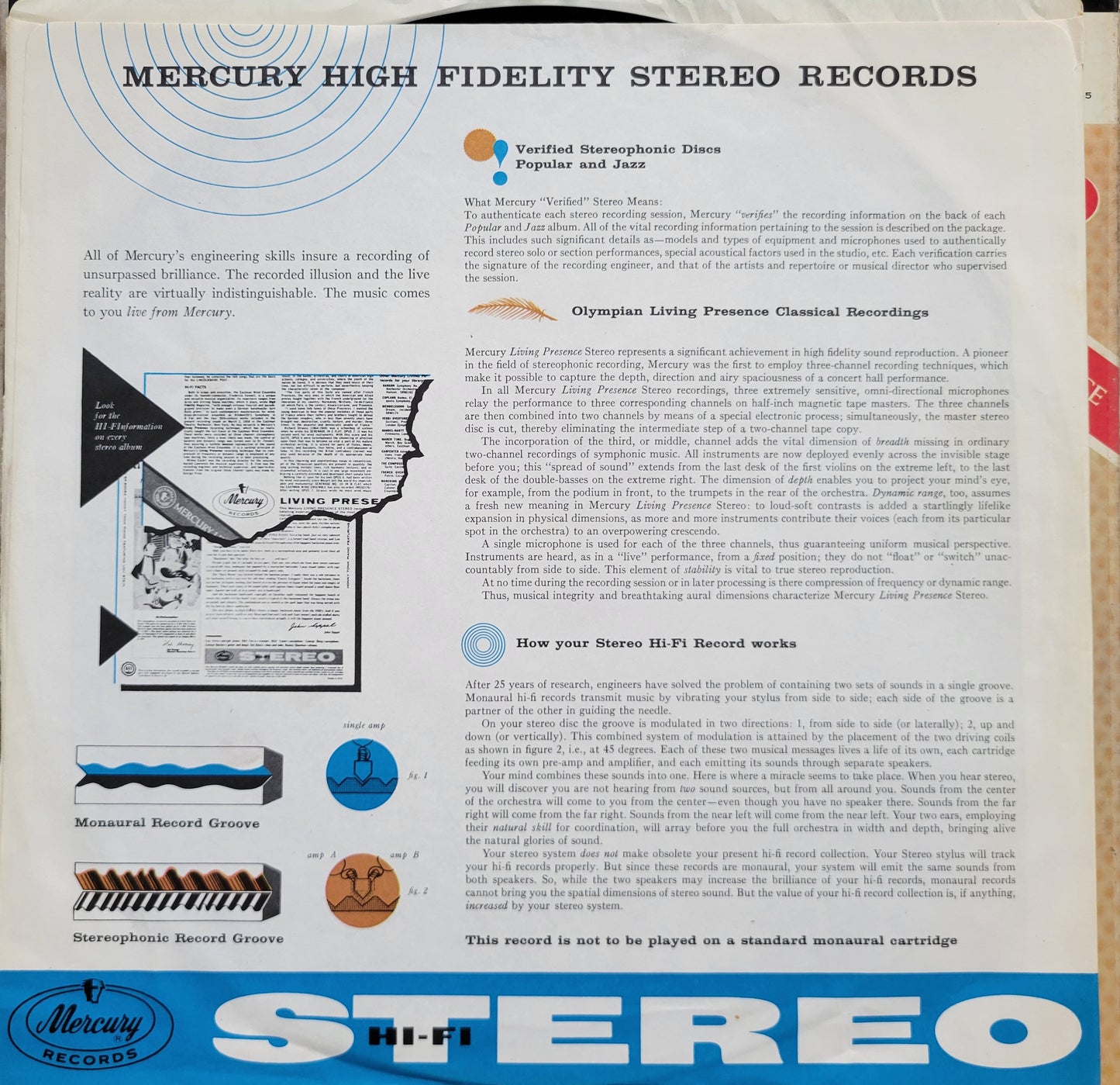 LP Record - Haydn: Symphony No. 100 (Military) and 101 (The Clock)