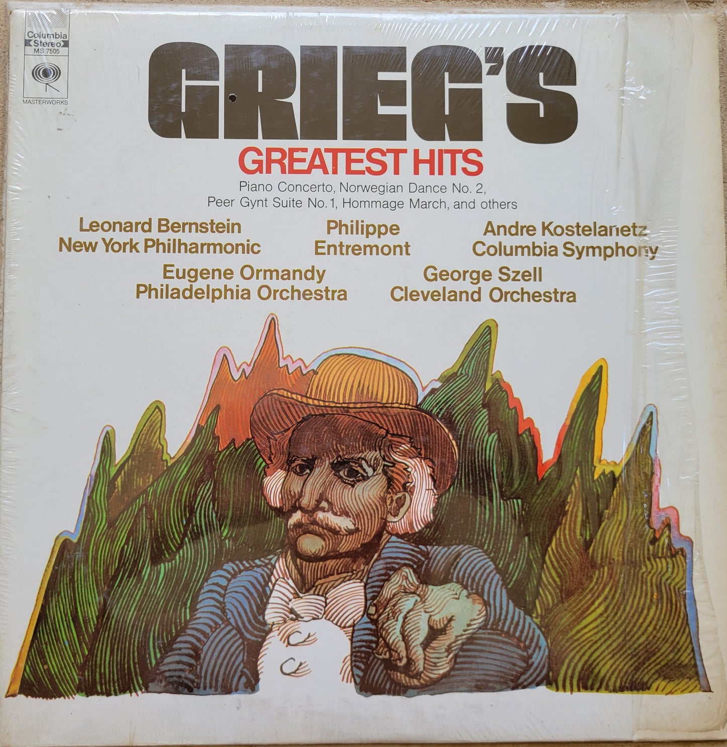 LP Record - GRIEG'S Greatest Hits: Piano Concerto, Norwegian Dance No. 2