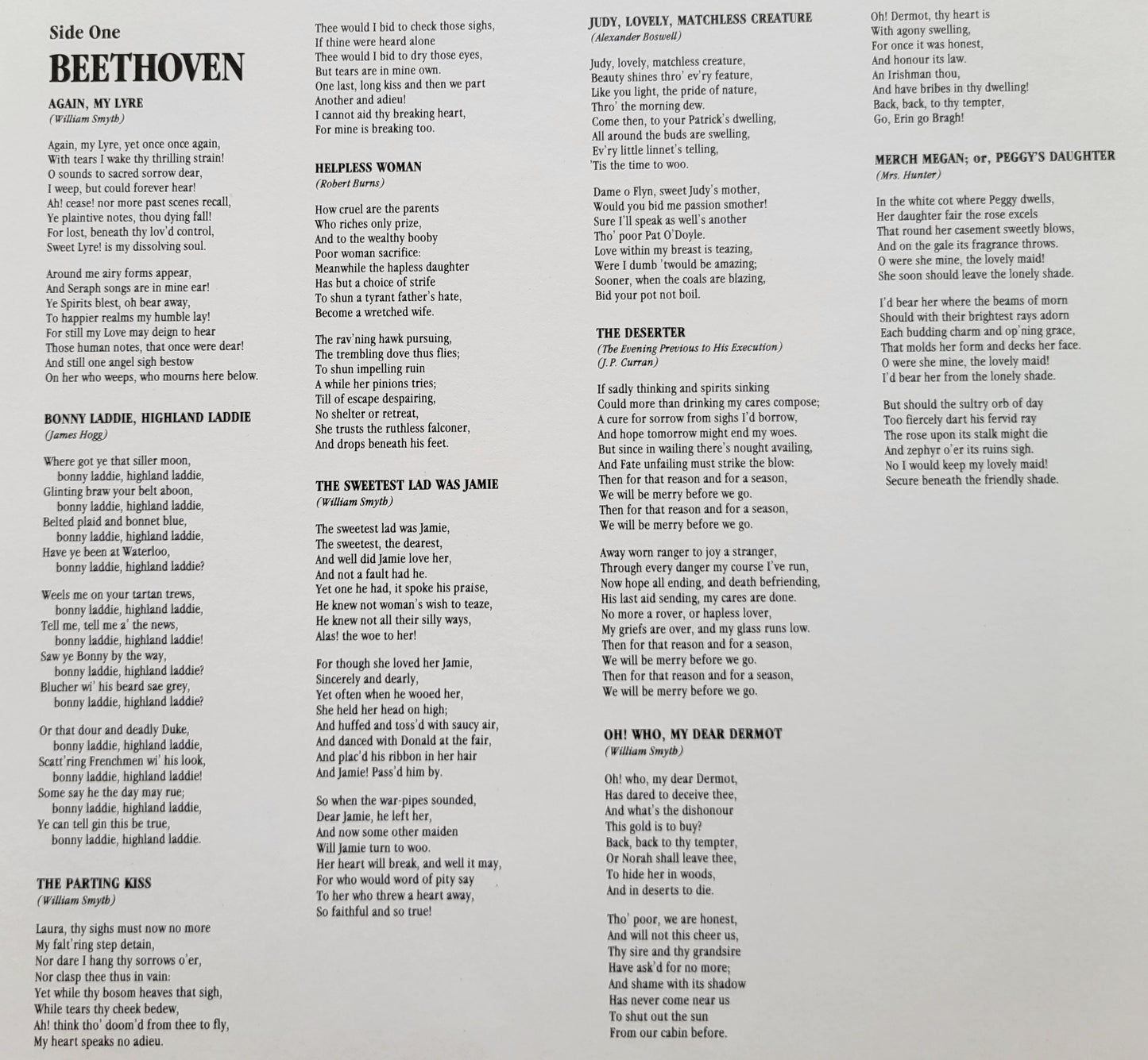 LP Record - Robert White (Tenor) The Gallant Troubadow