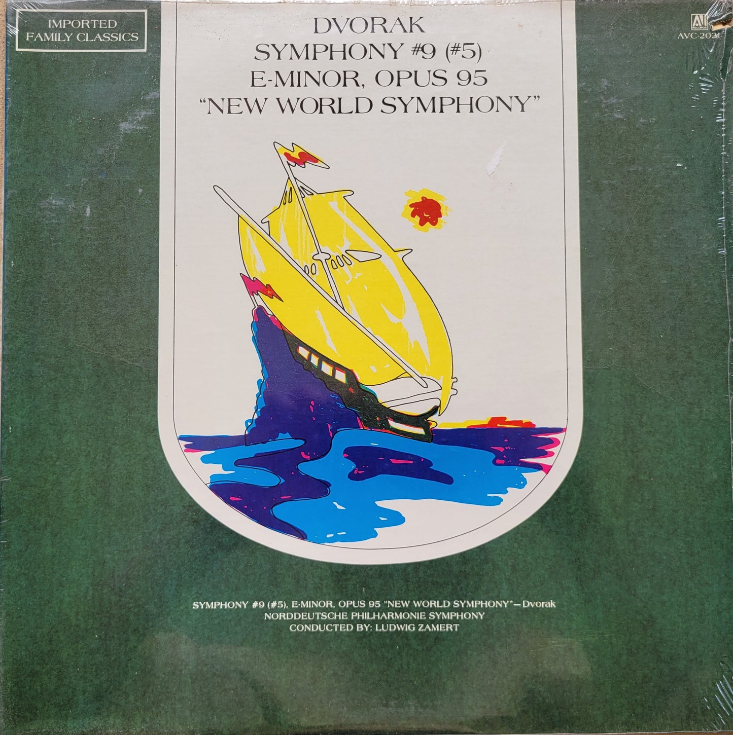LP Record - Dvorak: Symphony No. 9, New World Symphony