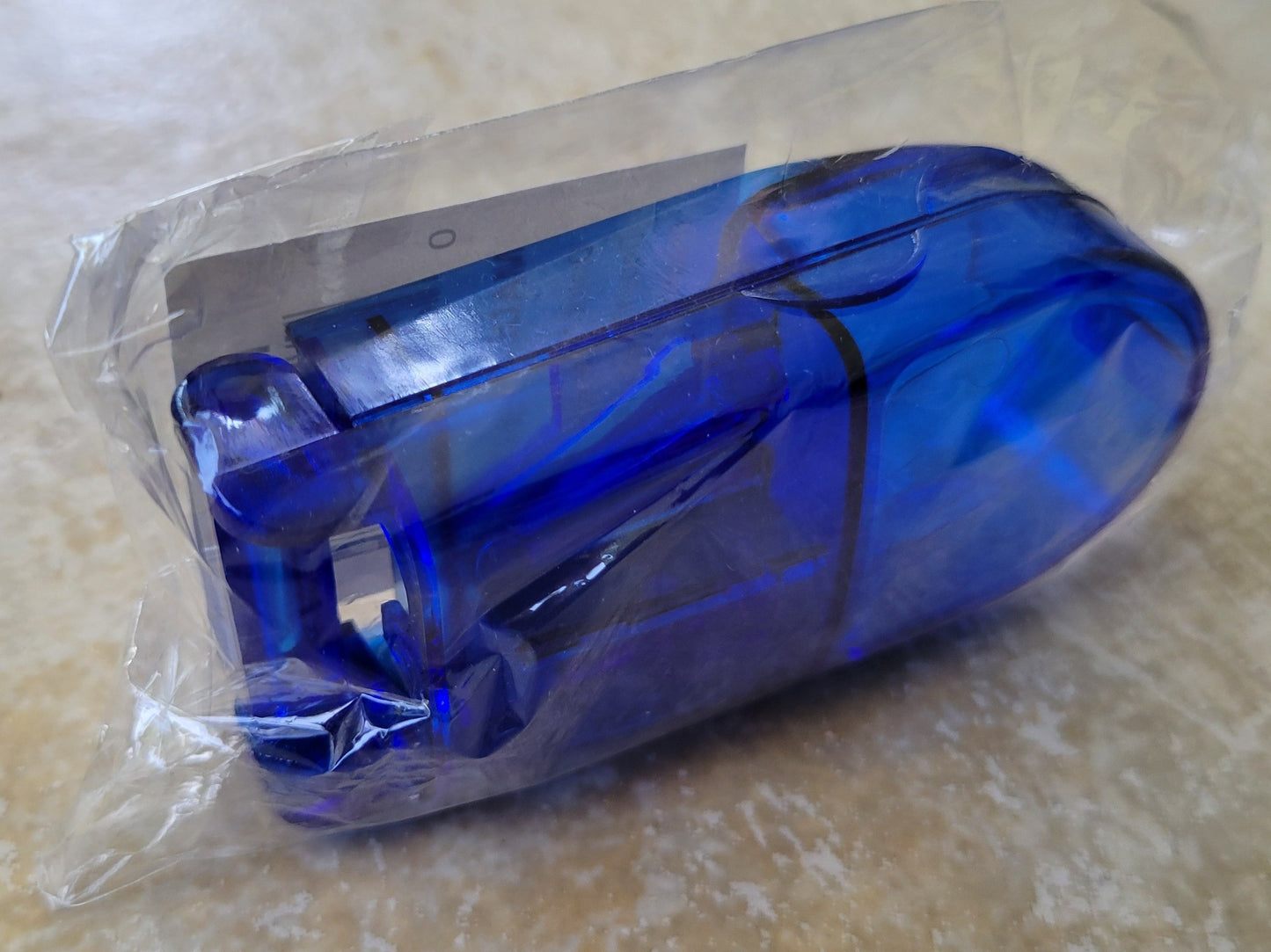 Pill Cutter with Ergonomic Design Transparent Pill Splitter with Stainless Steel