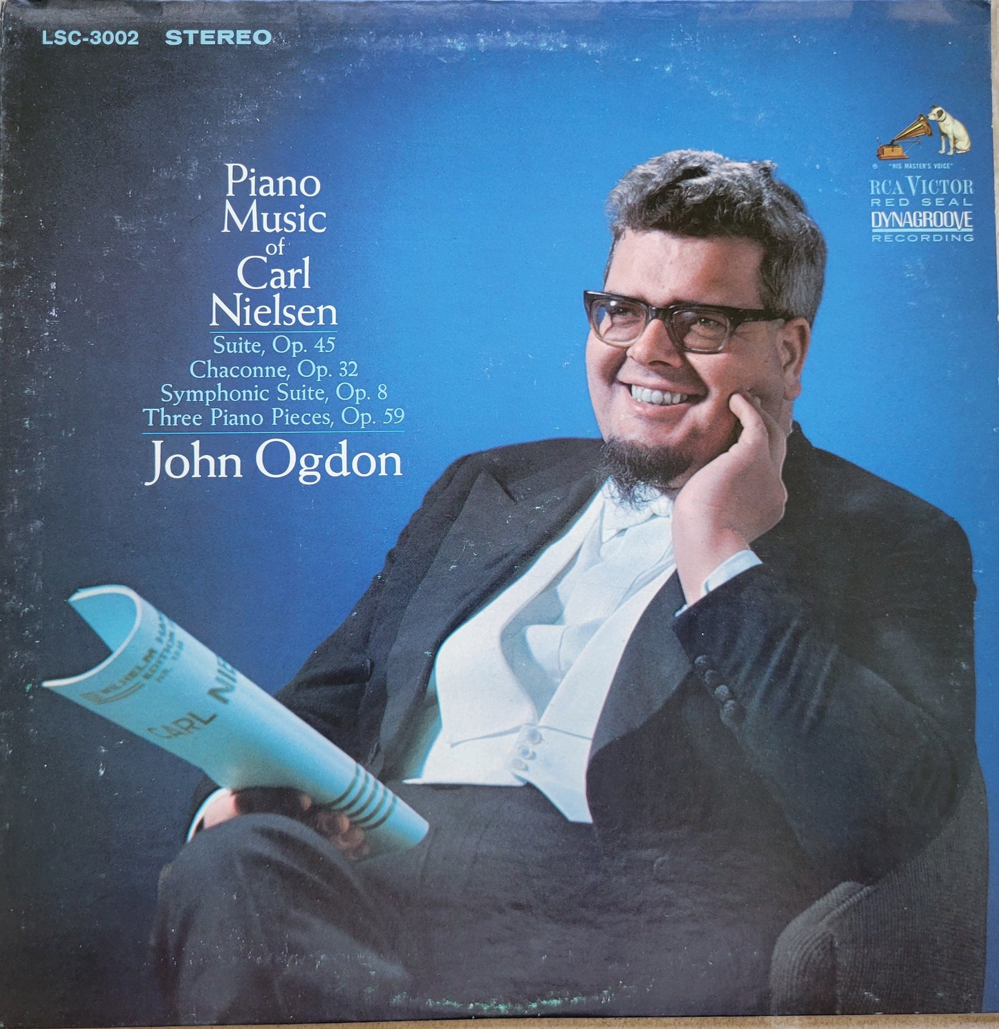 LP Record - Piano Music of Carl Nielsen, John Ogdon