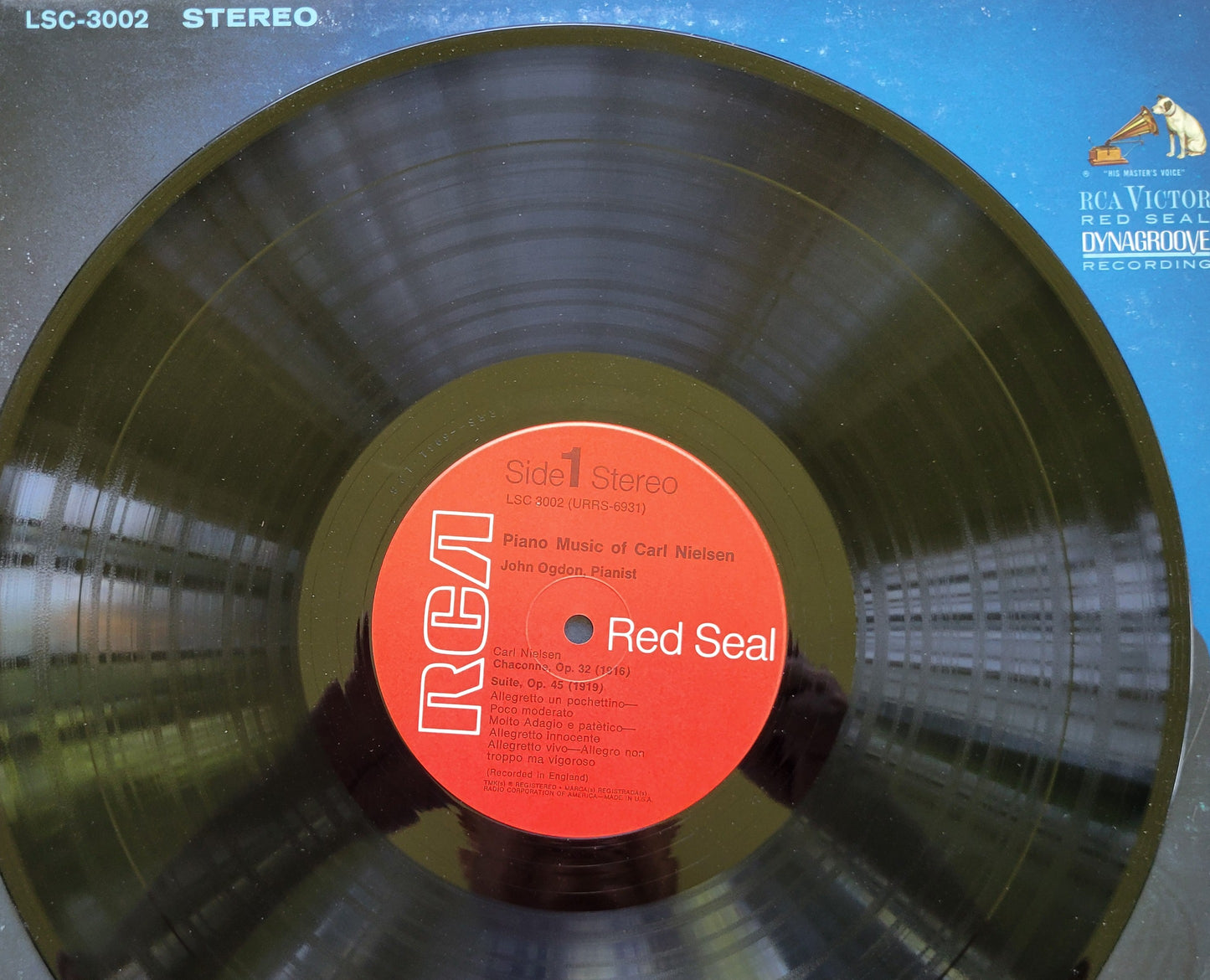 LP Record - Piano Music of Carl Nielsen, John Ogdon