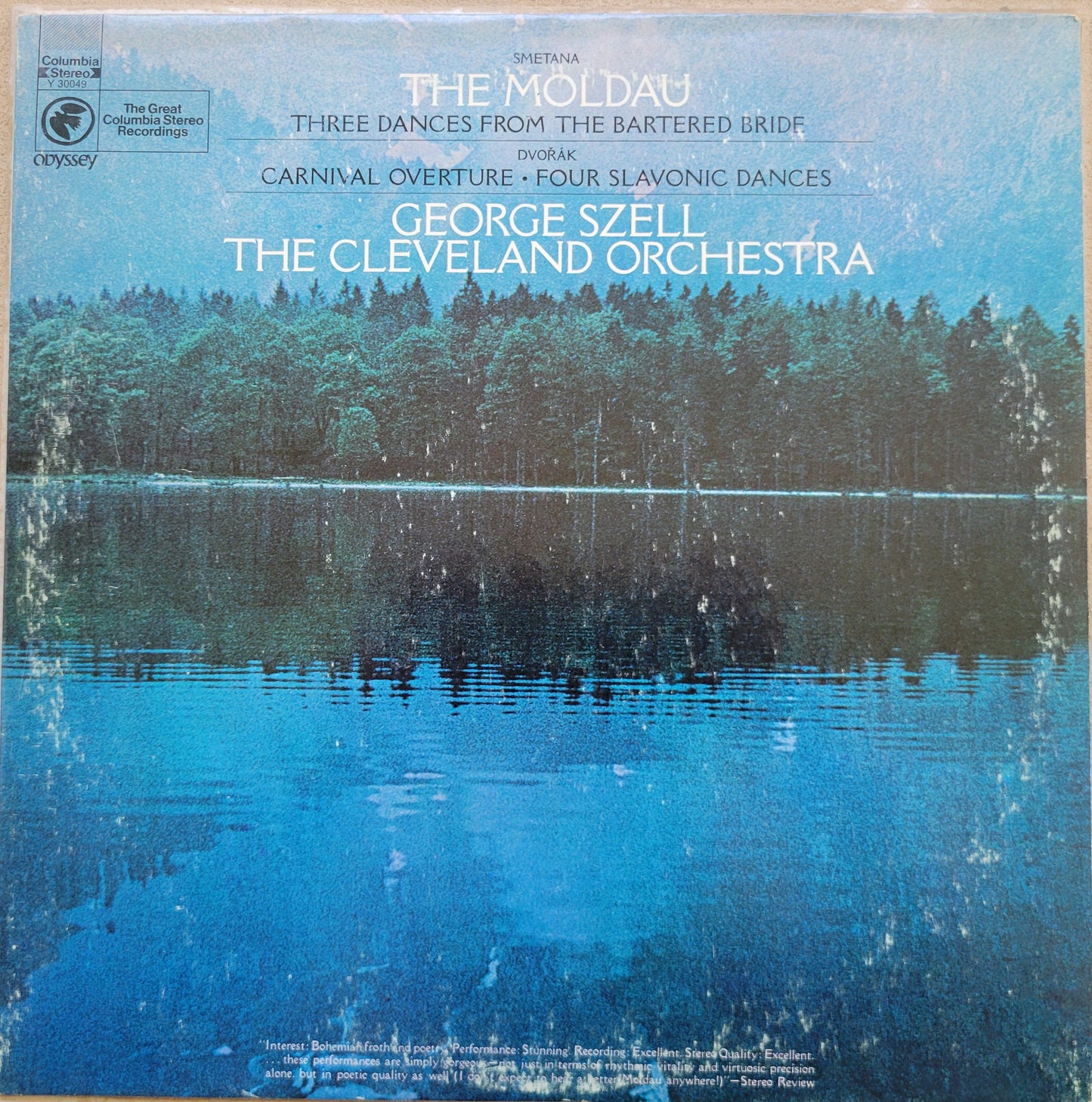 LP Record - Smetana: The Moldau, Three Dances from the Bartered bride