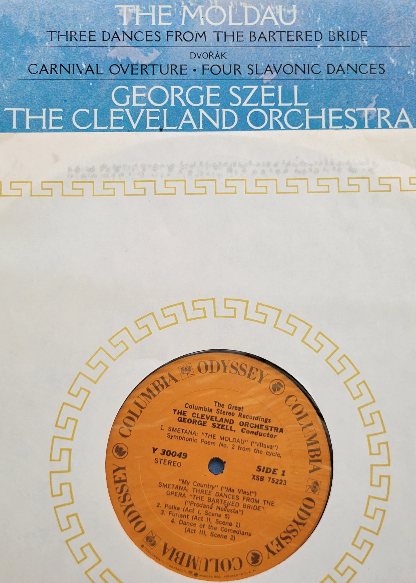 LP Record - Smetana: The Moldau, Three Dances from the Bartered bride