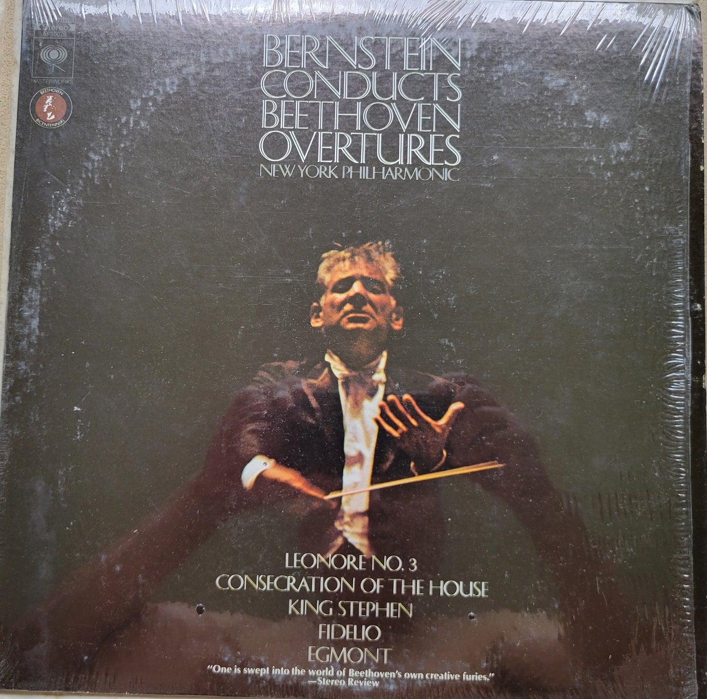LP Record - Bernstein Conducts Beethoven Overtures