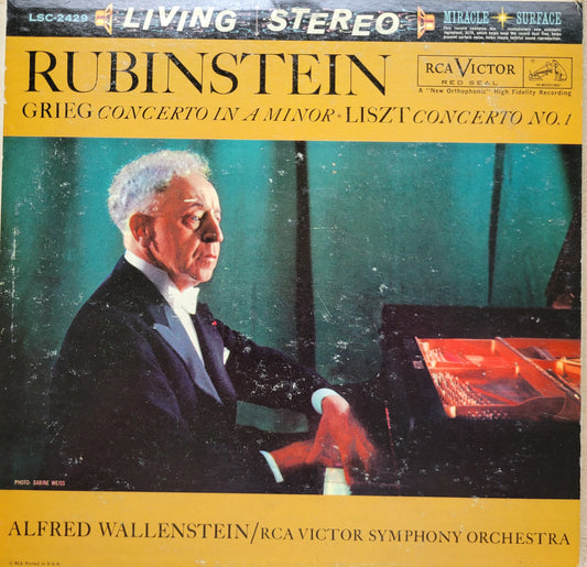 LP Record - Grieg: Concerto, Liszt: Concerto No. 1