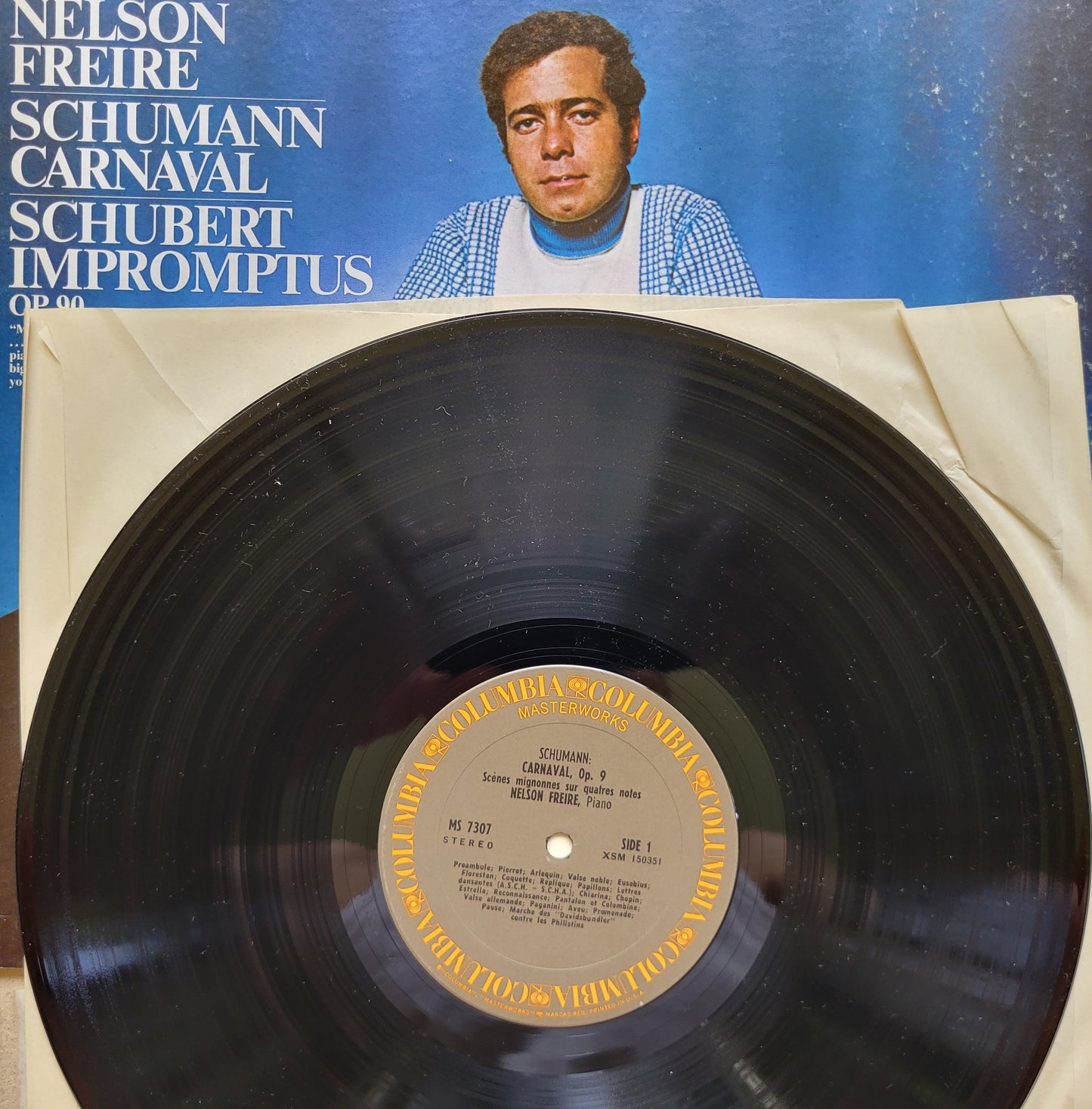 LP Record - Schumann: Carnaval, Schubert: Impromptus OP.90