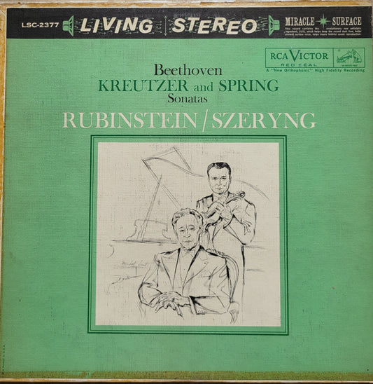LP Record - Beethoven: Sonata No. 9 Kreutzer and No. 5 Spring