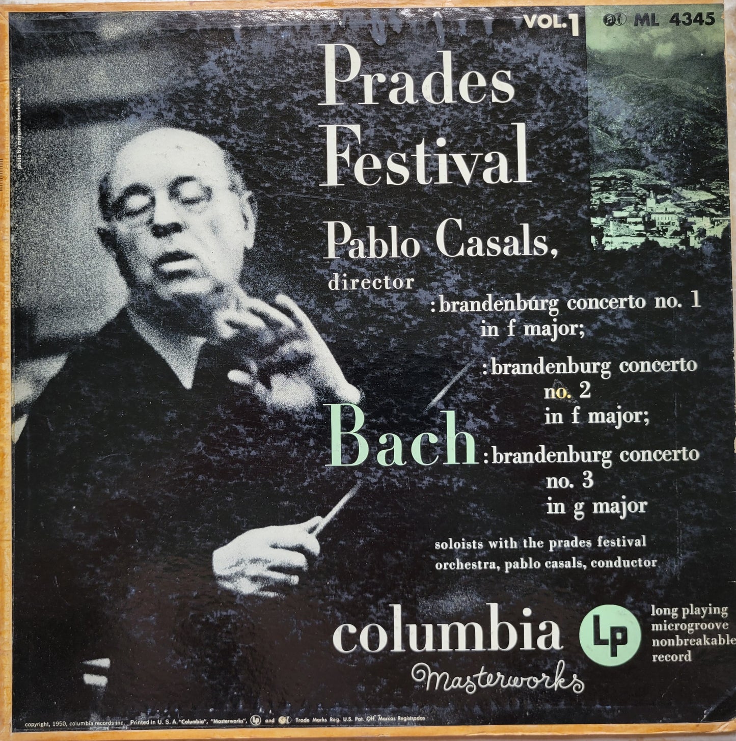 LP Record - Bach: Brandenburg Concerto No. 3