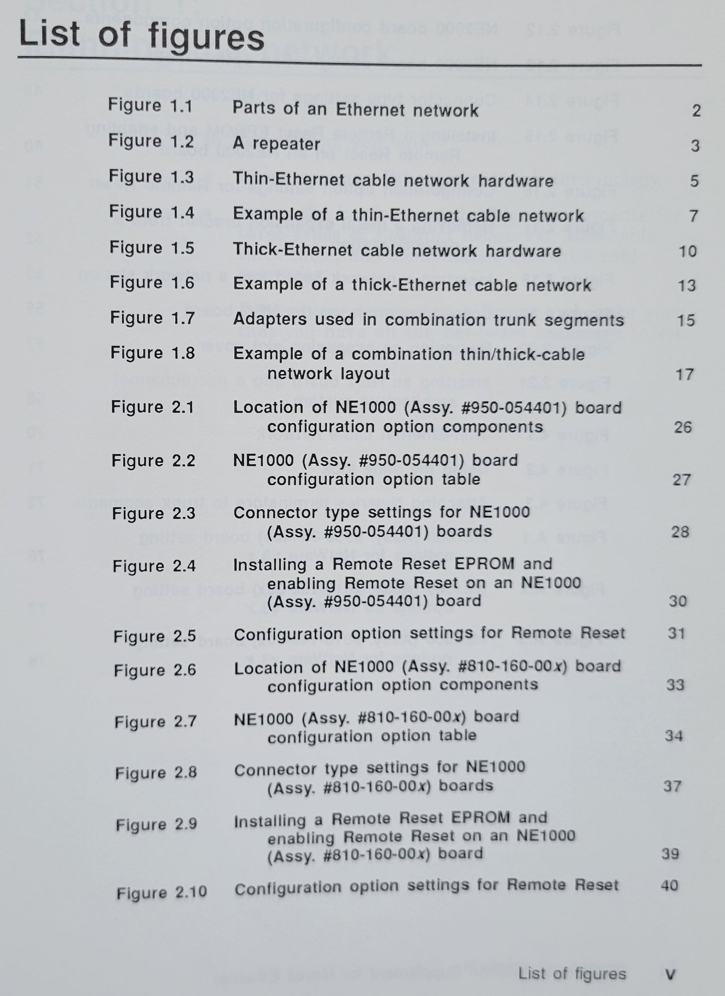 Vintage - NOVELL Netware Ethernet Supplement, 1991
