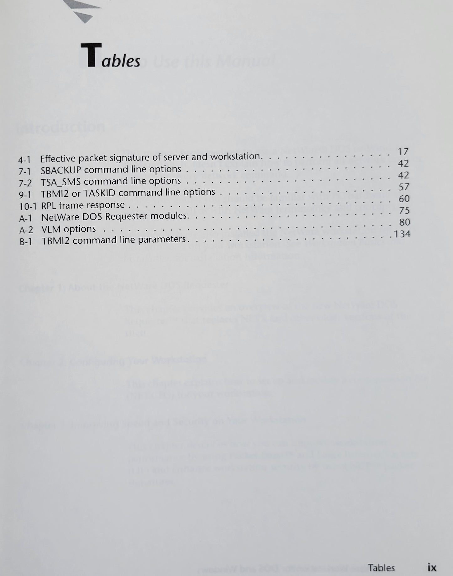Vintage - NOVELL NetWare Workstation for DOS and Windows, 1993