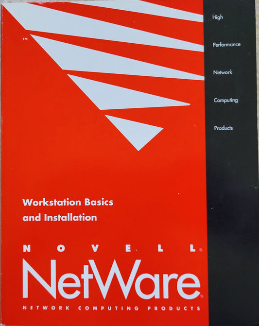 Vintage - NOVELL NetWare Workstation Basics and Installation, 1993