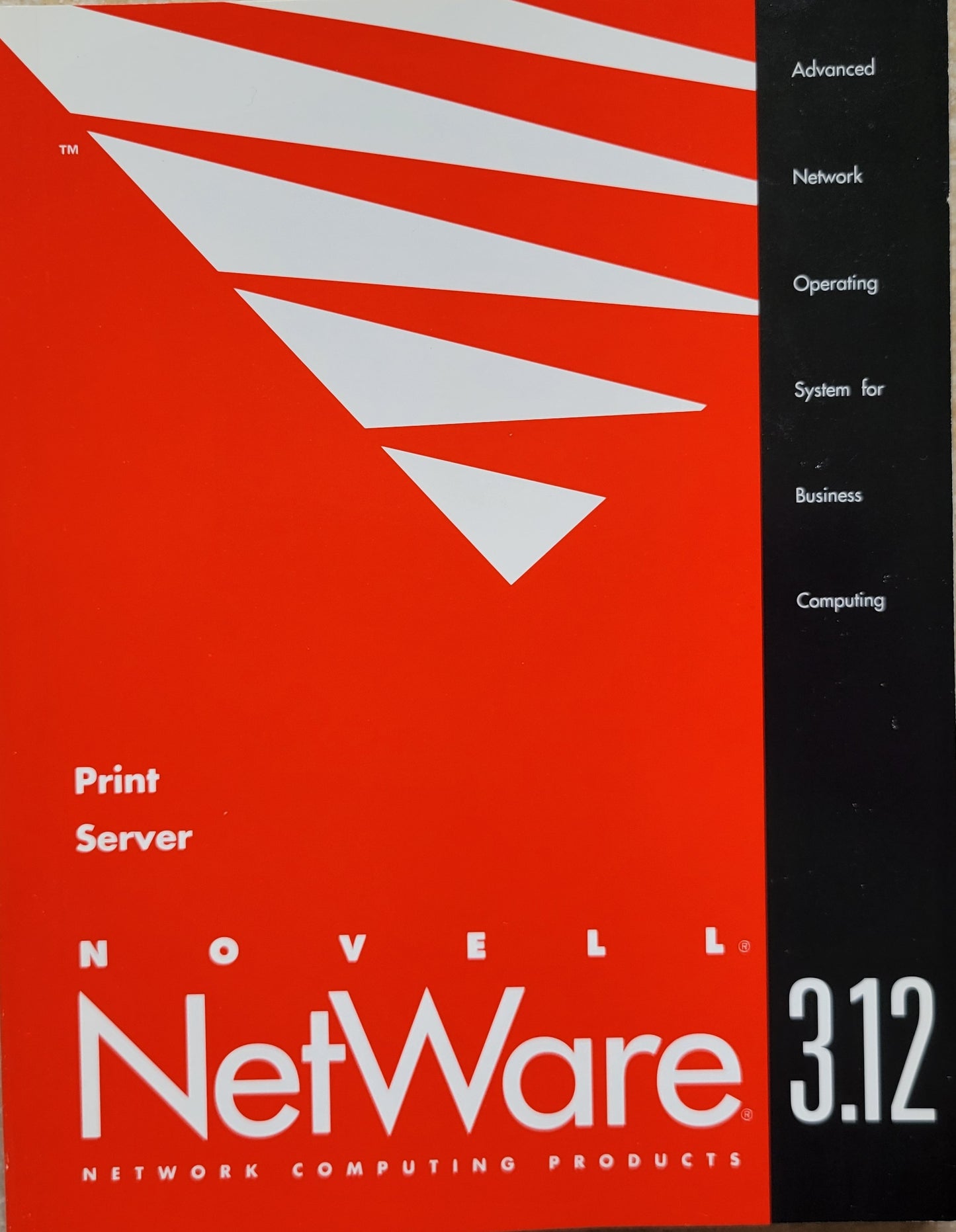 Vintage - NOVELL NetWare Print Server, Version 3.12