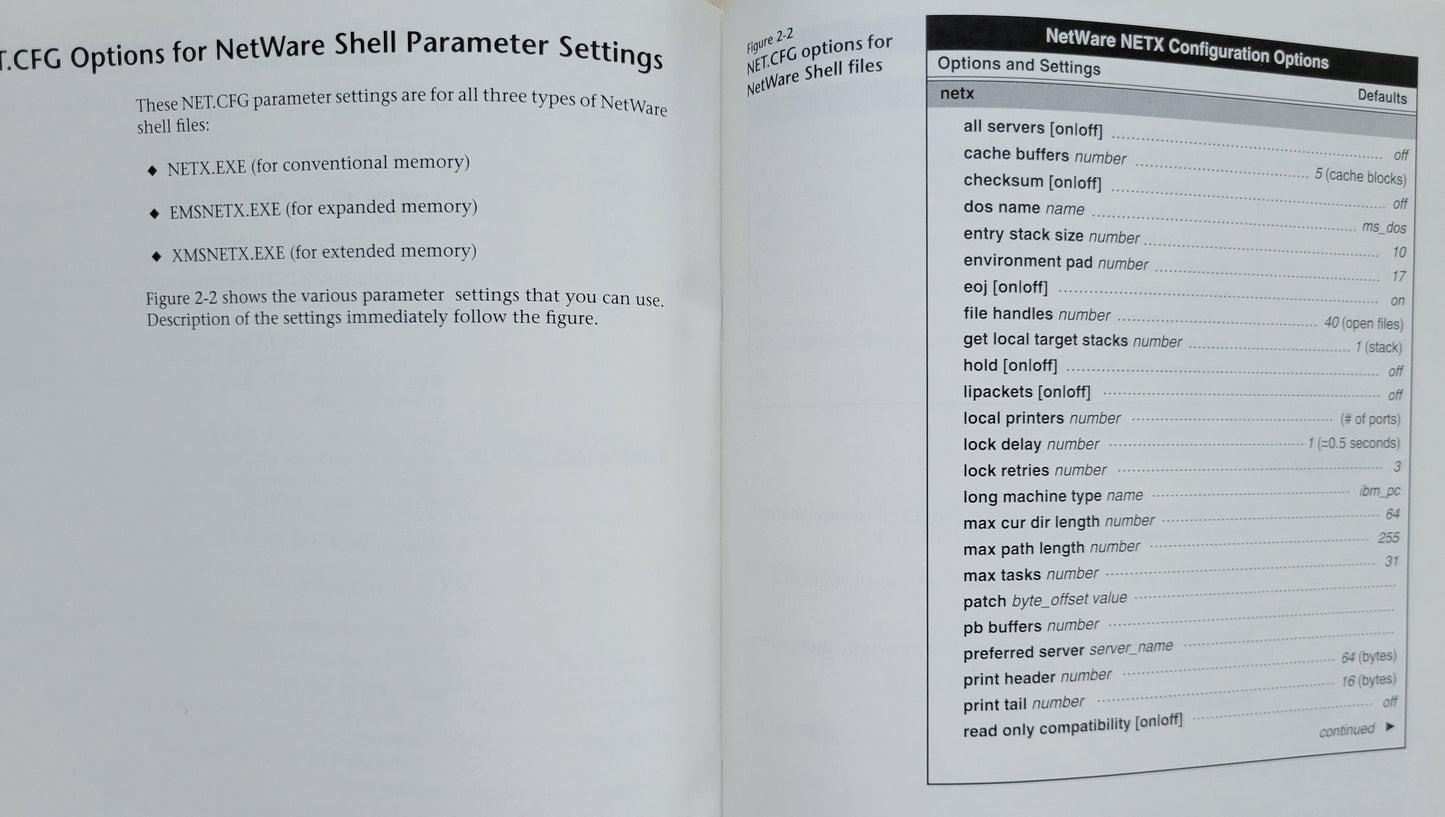 Vintage - NOVELL NetWare Overview, Version 3.12