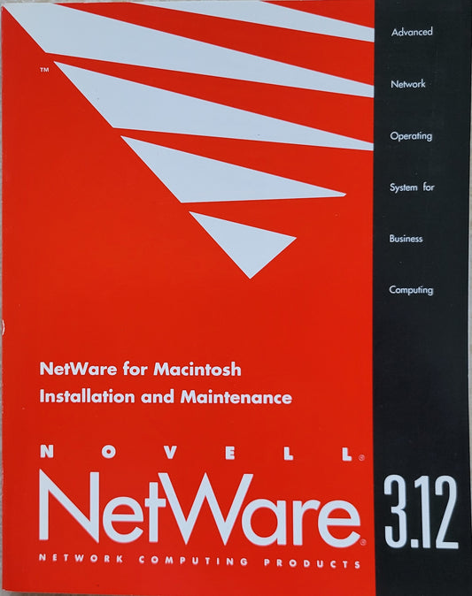 Vintage - NOVELL NetWare for Macintosh Installation and Maintenance