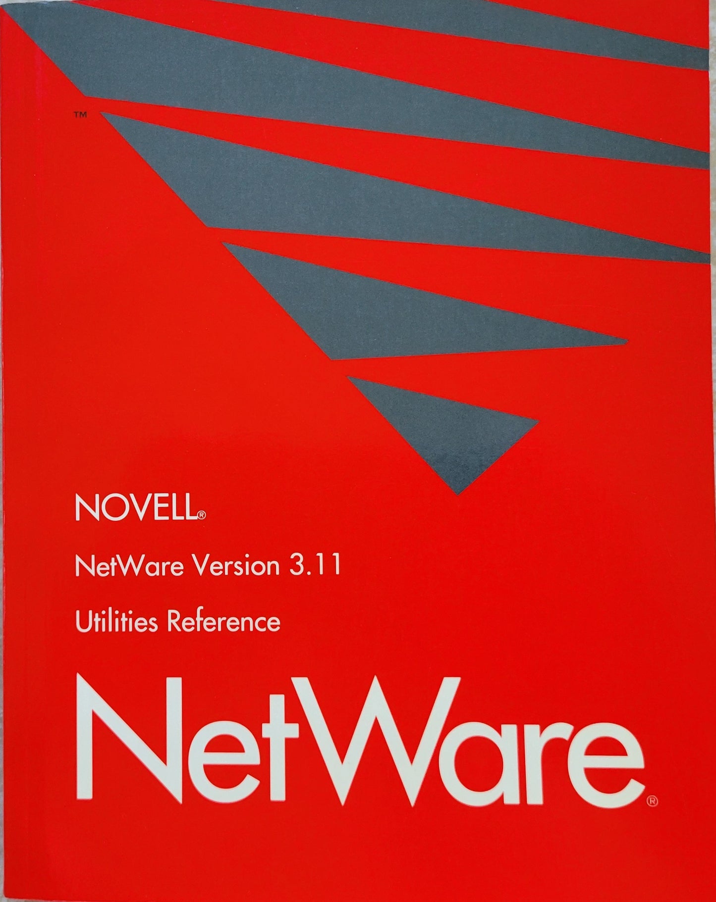 Vintage - NOVELL NetWare Utilities Reference, Version 3.11, 1991