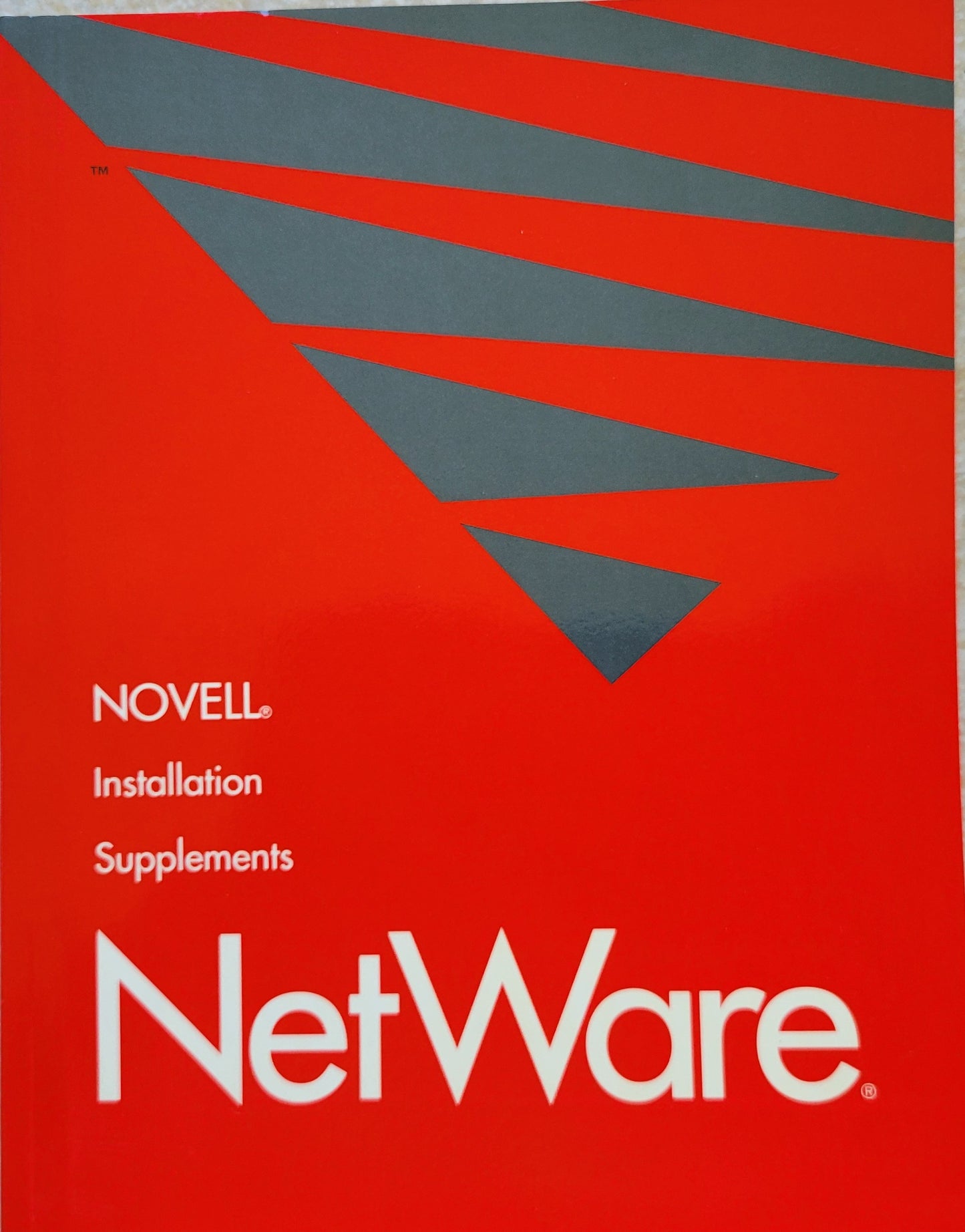 Vintage - NOVELL NetWare Installation Supplements