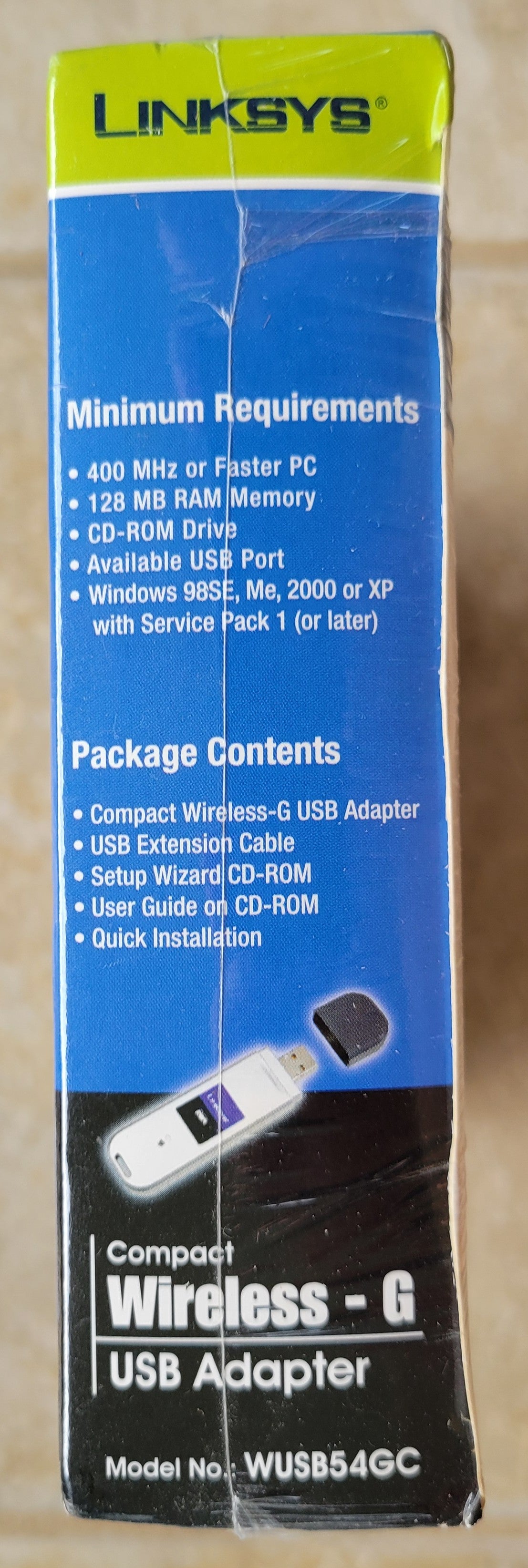 Linksys Compact Wireless-G USB Adapter