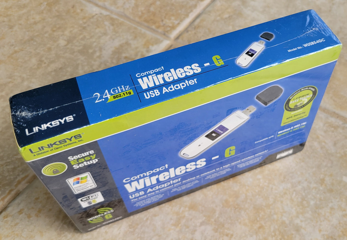 Linksys Compact Wireless-G USB Adapter