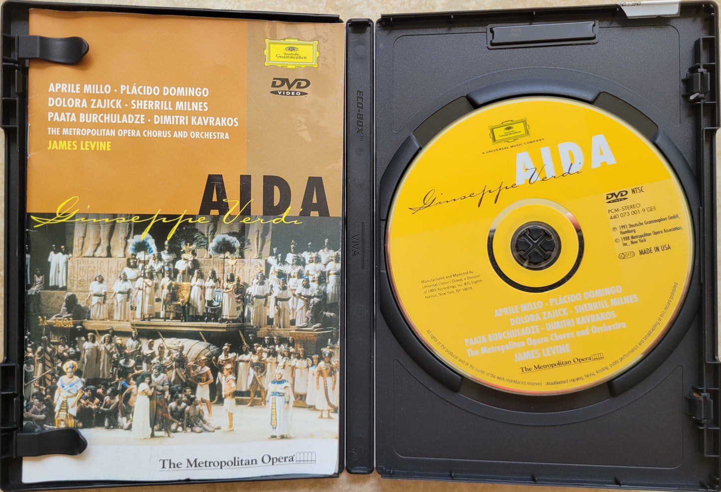 3. DVD - Giuseppe Verdi: Aida, The Met (Opera)