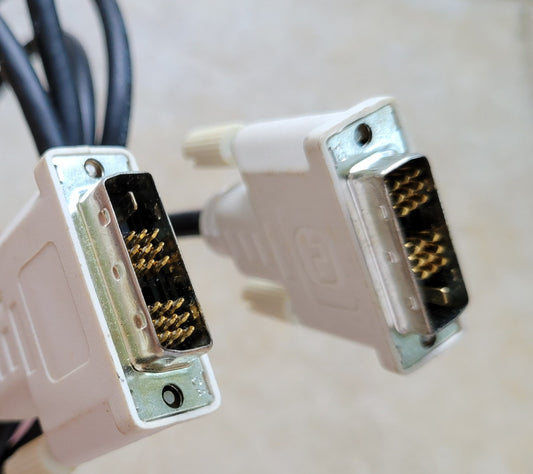 DVI To DVI Monitor Cable, 6 Feet