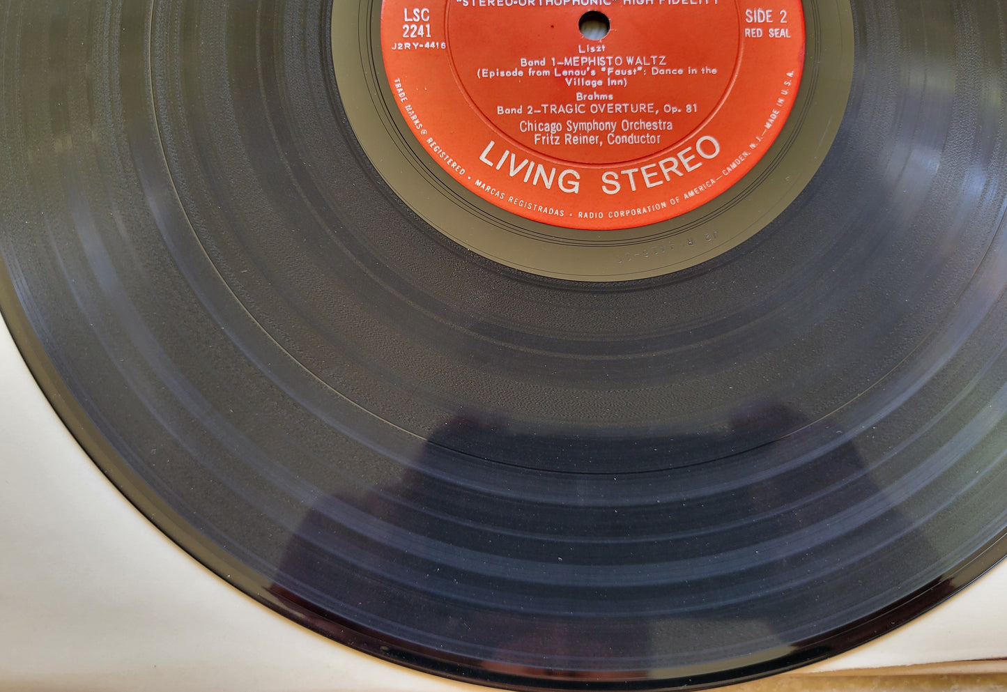 8. LP Record - Tchaikovsky: 1812 Overture and Mendelssohn: Fingal's Cave Overture