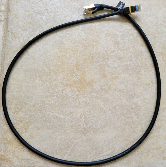 Cat8 Ethernet Cable, Outdoor/Indoor, 3 Feet Heavy Duty High Speed