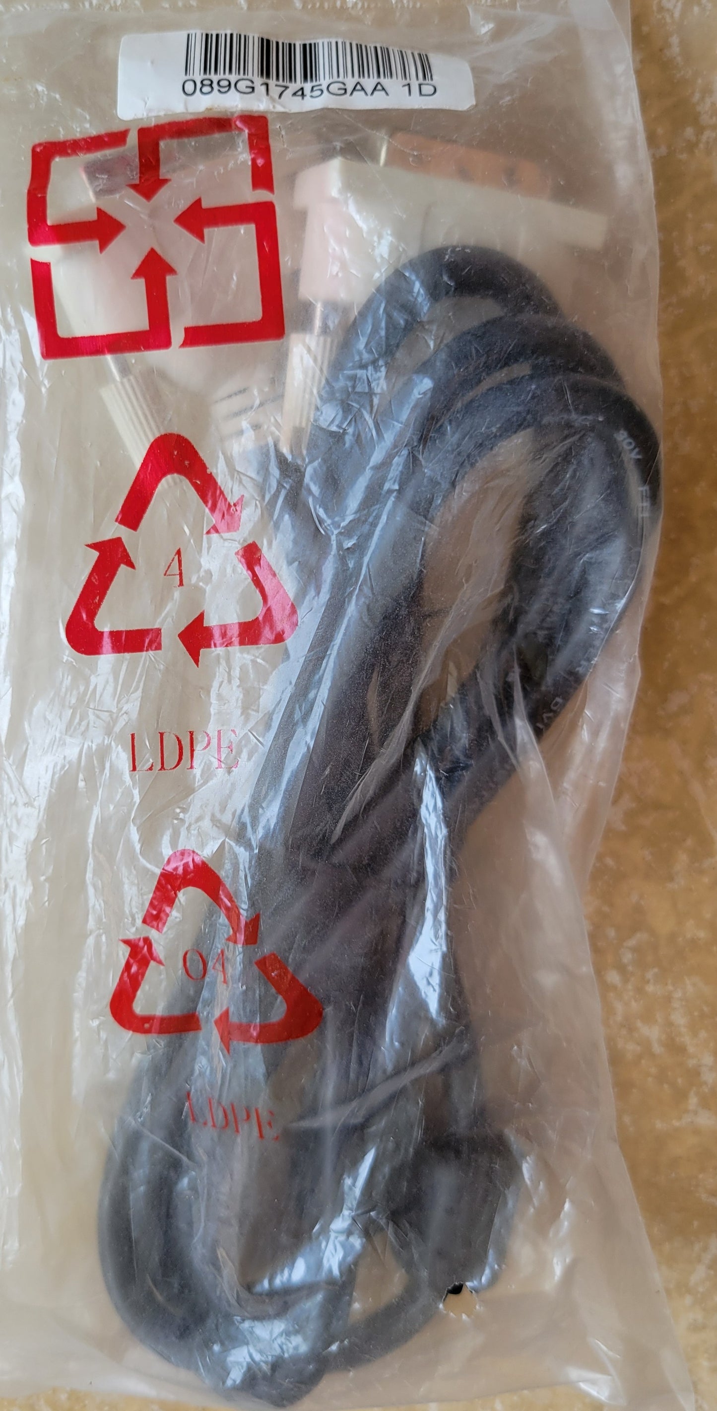 DVI To DVI Monitor Cable, 6 Feet, New