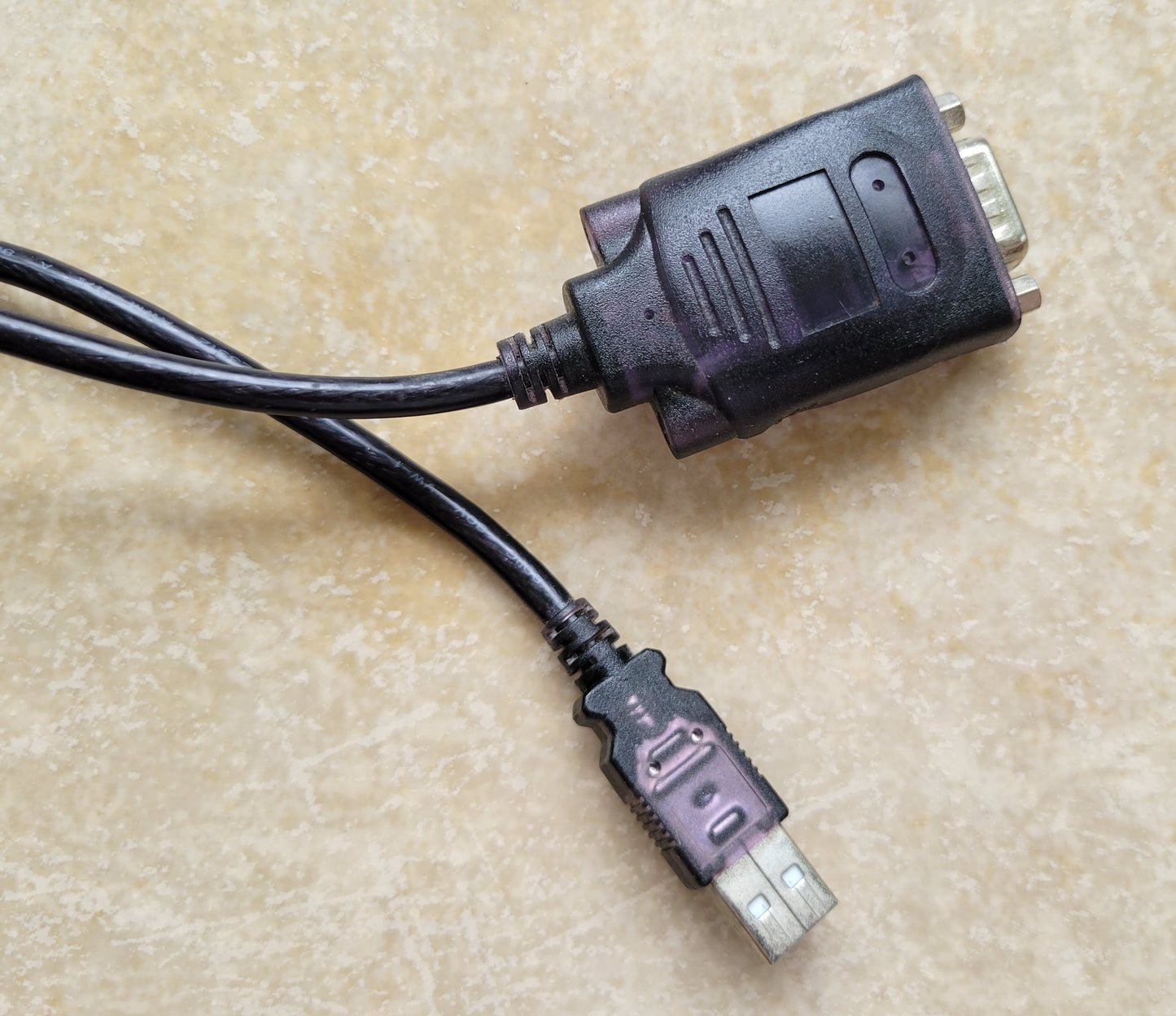 USB to Serial (9-Pin) DB-9 RS-232 Adapter Cable,  6 Feet, TX Power RX