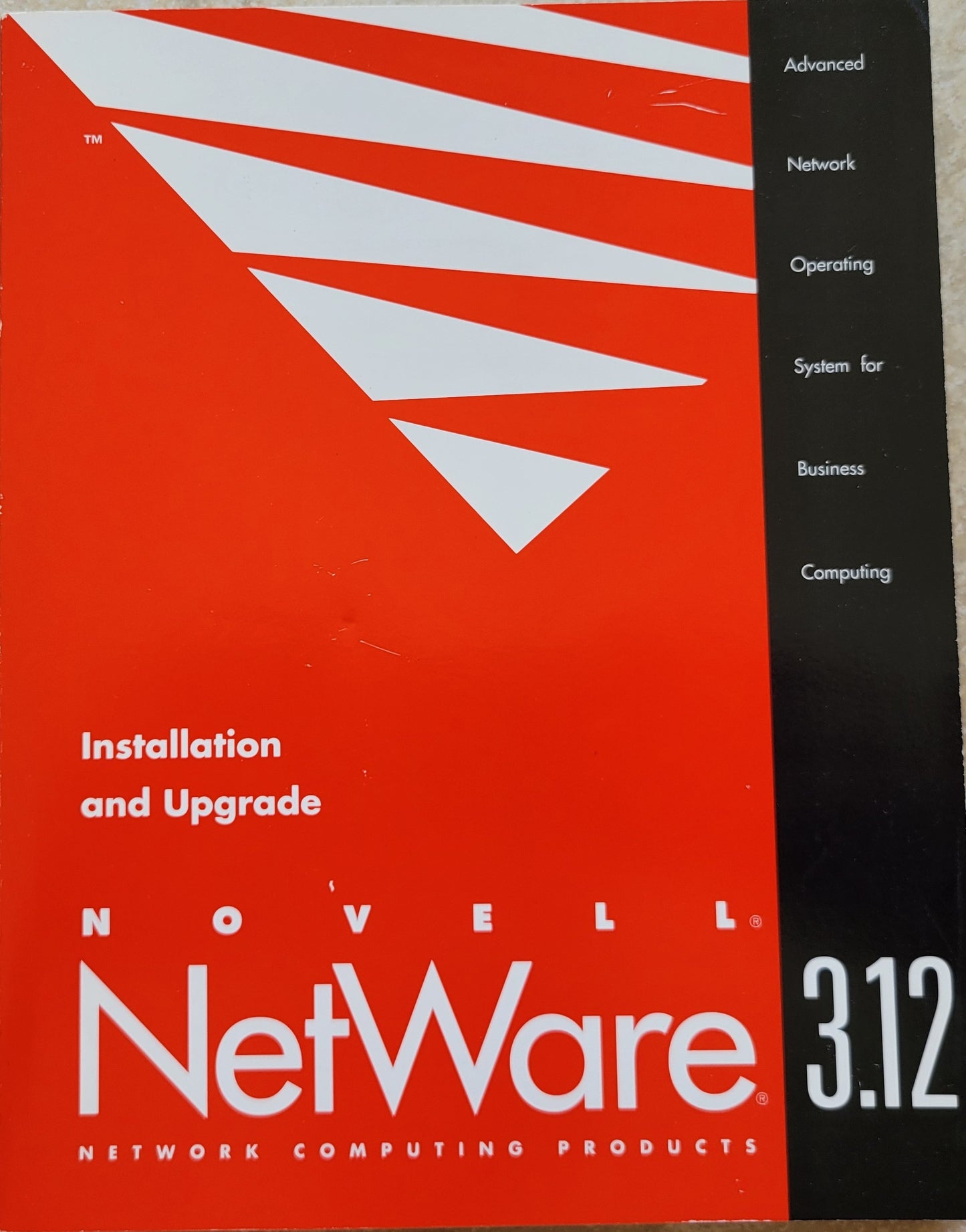 Vintage - NOVELL NetWare 3.12 Installation and Upgrade