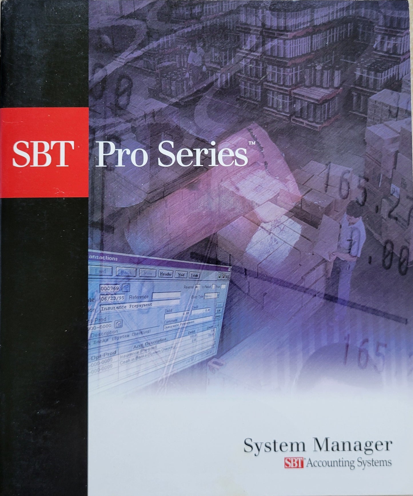 Vintage - SBT Pro Series 6.0 System Manager, 1999