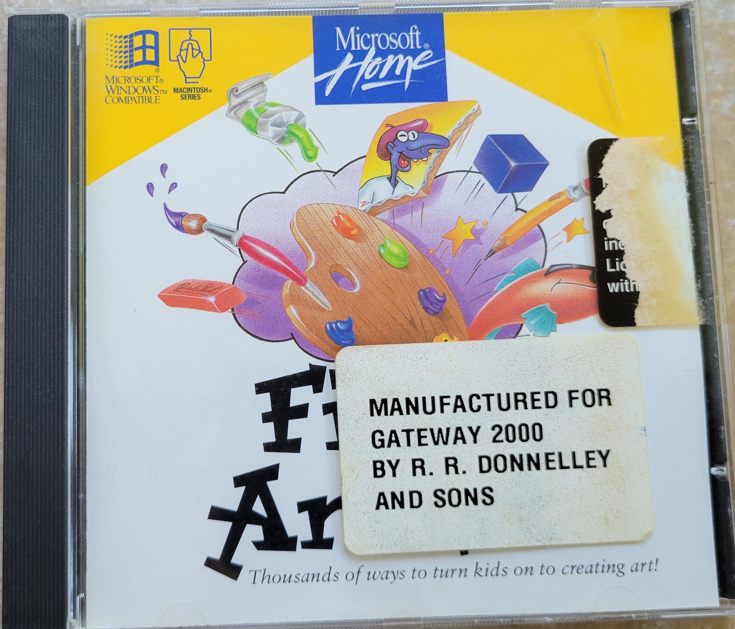 Vintage CD - Microsoft Home, Fine Artist